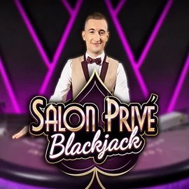 Enjoy Blackjack Salon Privé by Ezugi – logo hosted on highflybetcasino.org.pl