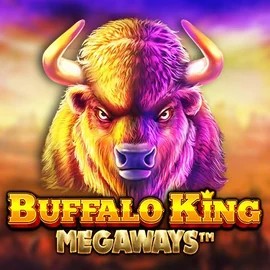 Buffalo King Megaways logo – Slots by Pragmatic Play at High Fly Bet Casino