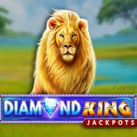 Diamond King Jackpots slot icon by SpinPlay Games, available at High Fly Bet Casino