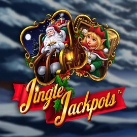 Official Jackpots logo: Jingle Jackpots by Dragon Gaming at High Fly Bet Casino