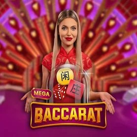 Mega Baccarat by Pragmatic Play, showcased at highflybetcasino.org.pl – game logo