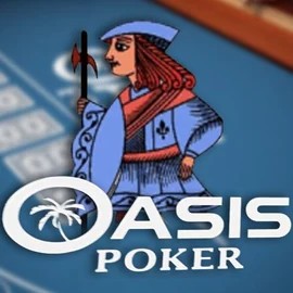 Oasis Poker slot icon by Nucleus Gaming, available at High Fly Bet Casino