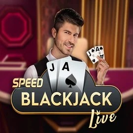 Speed Blackjack slot logo by Pragmatic Play at High Fly Bet Casino