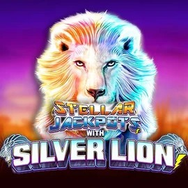 Try Stellar Jackpots with Silver Lion slot by Lightning Box Game on highflybetcasino.org.pl – logo image