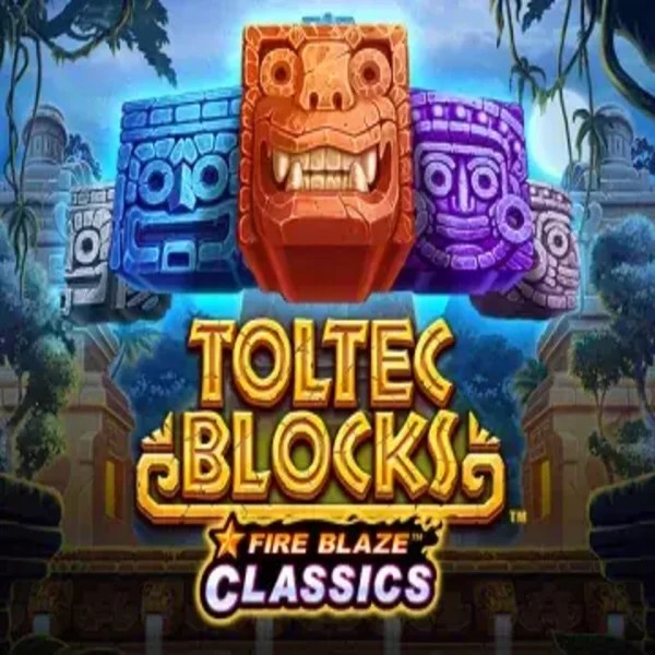 Enjoy Fire Blaze: Toltec Blocks by Rarestone Gaming – logo hosted on highflybetcasino.org.pl