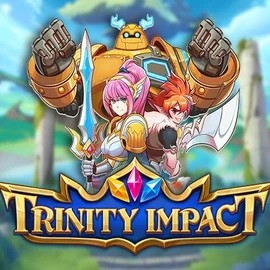 Trinity Impact logo by Play'n GO at High Fly Bet Casino